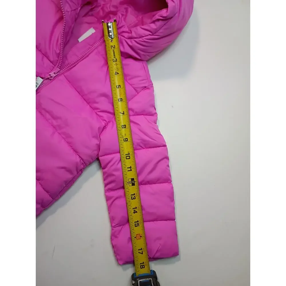 The Children's Place Toddler Girls' Pink Puffer Jacket - Picture 5 of 7
